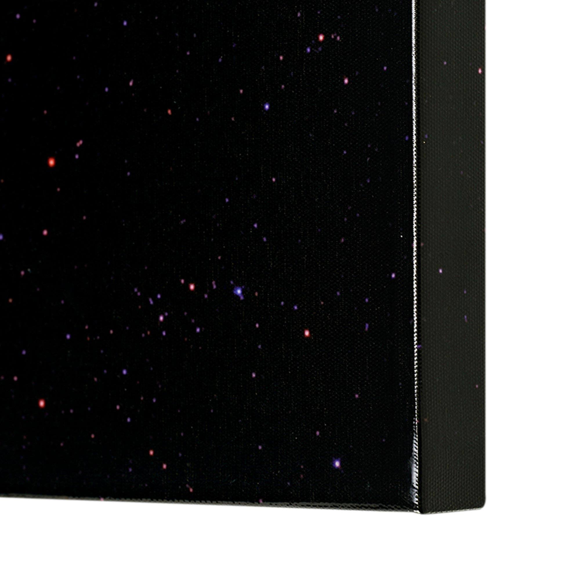 American Art Décor™ 36" NASA Hubble 30 Years Galaxy Glossy Canvas Wall Art Print